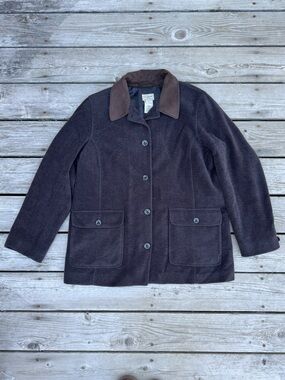 L.L. Bean fleece barn coat